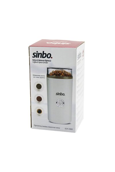 Go İthalat مطحنة بهارات كهربائية بـ2 شفرة ووعاء طحن فولاذي سعة 70 جرام مع محرك تيار متردد