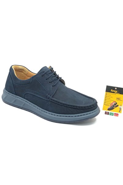 Kocamanlar Ayakkabı Чоловіче повсякденне взуття з натуральної шкіри Forex 707 Dr. Recommended темно-синього кольору