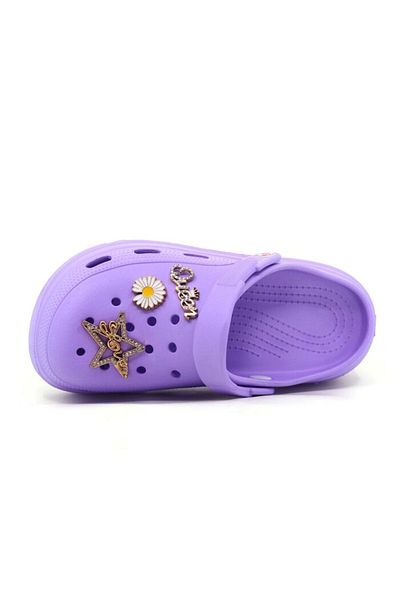 rs riva shoes High Sole Daisy Stone Cross Slippers