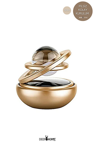 MCA Deerhome Güneş Enerjili  Araba Kokusu Parfümü Güneş Işığıyla 360 Derece D...