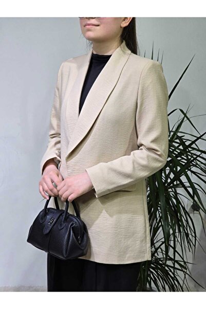NANTİREA Kadın Astarlı  Blazer Ceket