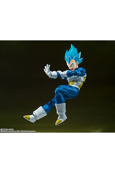 BANDAI Dragon Ball Shf Figure and Super Saiyan God Vegeta