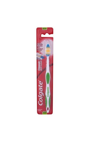 Colgate T.b Medium Classic Deep Clean 3775 --- Colgate Toothbrush Medium Classic Deep Clean