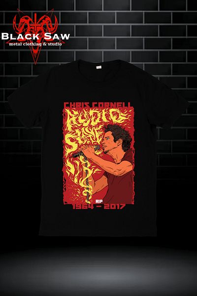 Valens Alice in Chains Chris Cornell Grunge Tshirt