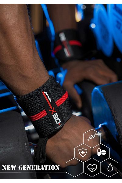 Dex Supports Fitness Wrist Wrap - Wrist Wraps 2-Piece Sports Wristband Pack