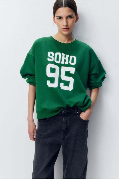H&M Text-motif Sweatshirt