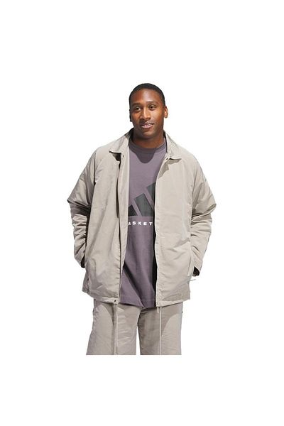 adidas Men's Beige Jacket Name Bb Jacket Jc7843