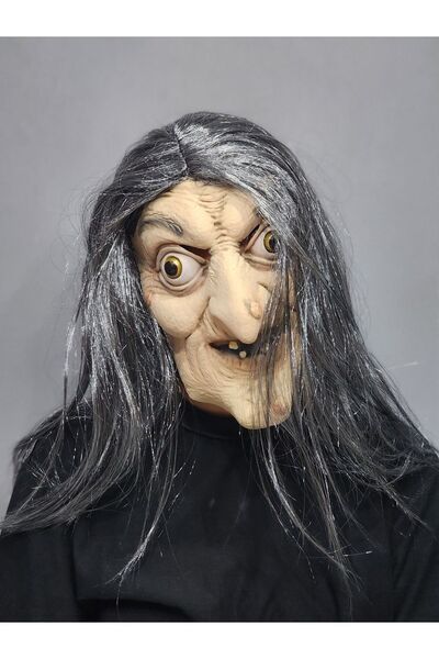 Silikon Maskeler Türkiye Cadı Maskesi ( Korkunç ve Gerçekçi )