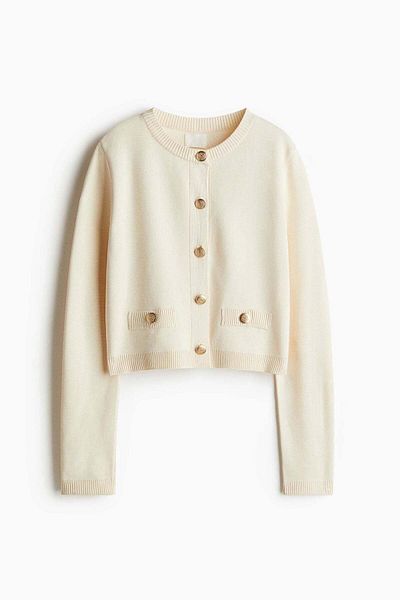 H&M Fine-knit Cardigan