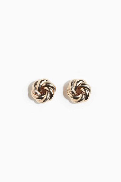 H&M Twisted stud earrings