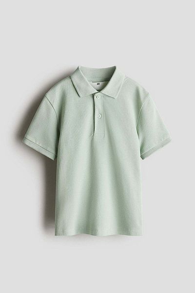 H&M قميص بولو من القطن بيكيه
