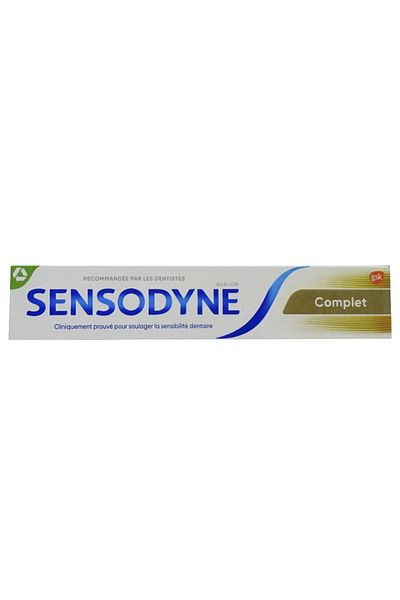 Sensodyne T.p 75 ml -en Complet (0108) --- سنسوداين معجون اسنان 75 مل انجليزي عناية كاملة