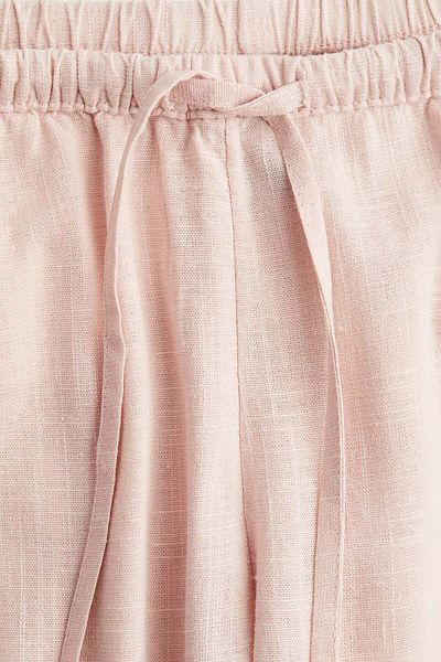 H&M Straight drawstring trousers