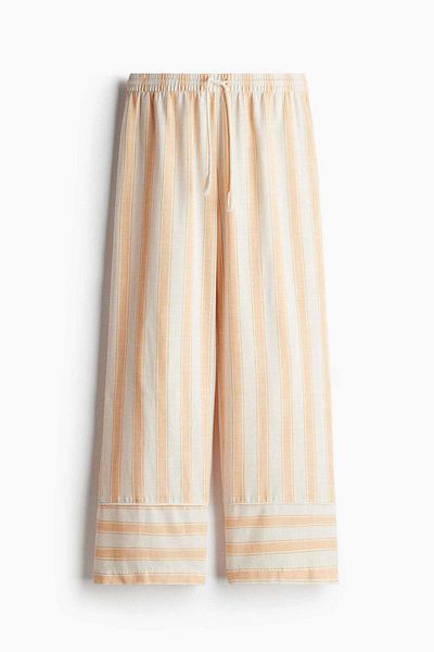 H&M Straight drawstring trousers