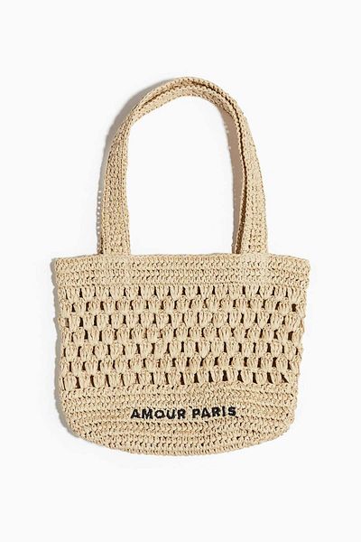 H&M Straw tote bag