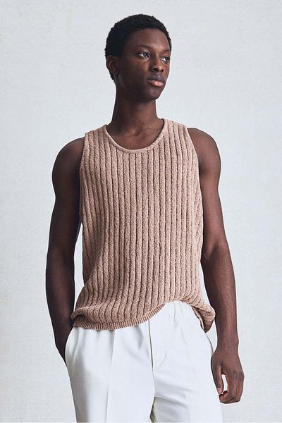 H&M Regular Fit Rib-knit vest top