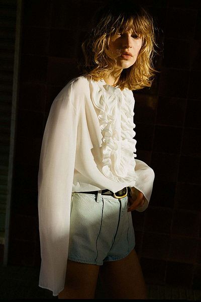 H&M Ruffled blouse