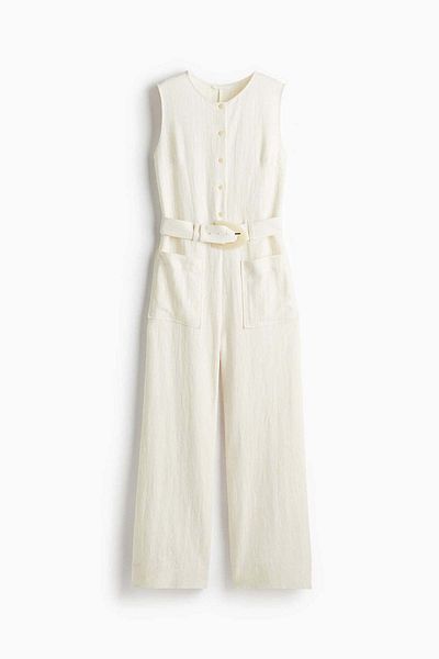 H&M Belted jumpsuit