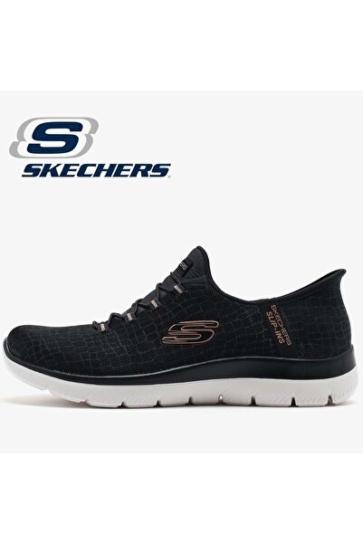 SKECHERS Pantofi sport unisex Summits Classy Night 150128Tk Slip-Ins NEGRU-ALB