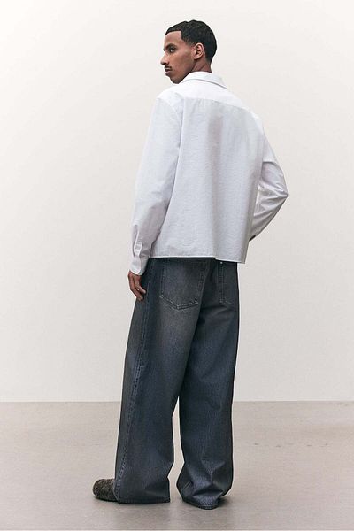H&M Regular Fit Long-sleeved resort shirt