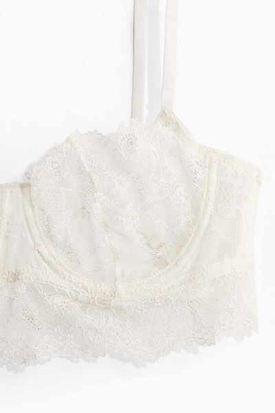 H&M Lace Balconette Bra