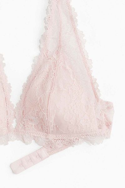 H&M Padded Soft Lace Bra