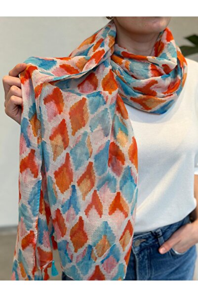 novon VRSC Lemon Garden Design М'яка текстура Спеціальний дизайн Плетений шарф