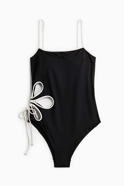 H&M Padded-cup cut-out swimsuit