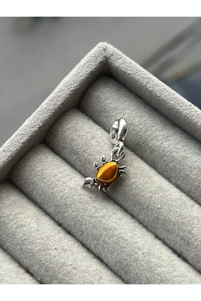 asaf Orange Crab Charm |   Asafaccessory