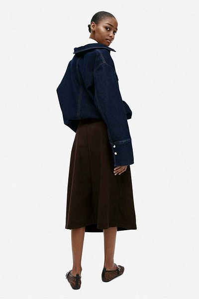 H&M Napped A-line skirt