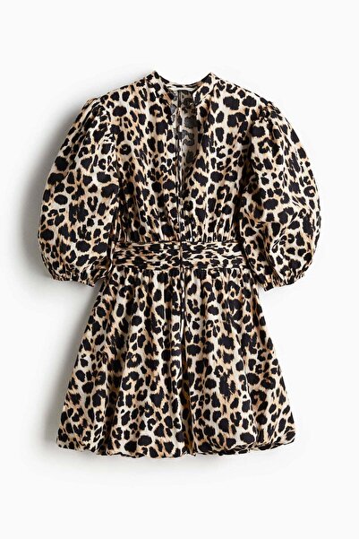 H&M فستان ذو حافة فقاعية