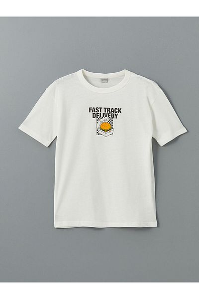 LC Waikiki Νέα σεζόν Crew Neck Boy's Tisort - S5BJ08Z4
