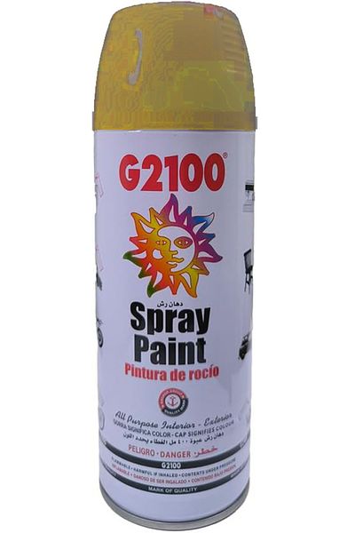 Generic بخاخ طلاء G2100 بسعة 400 مل | 240 جرام – طلاء متعدد الاستخدامات عالي الجودة