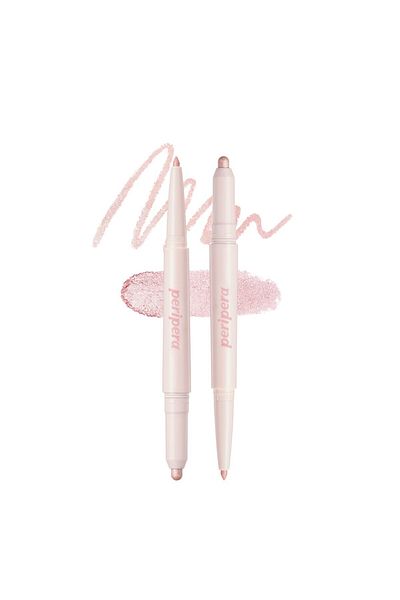 PERIPERA Prepera Twinkle Duo Eyeliner by Sugar - 03 Shimmery Pink