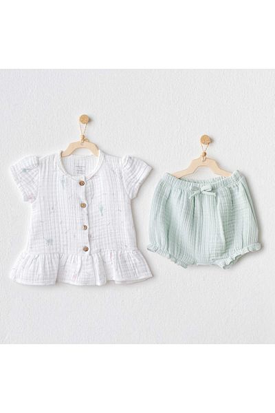 andywawa Baby Set 2 Pcs Set Love Family Muslin