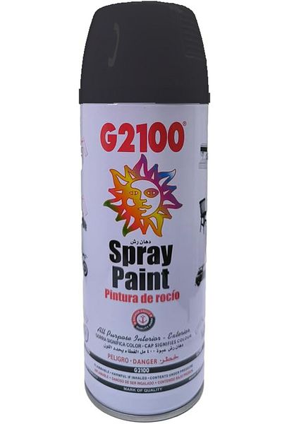 Generic بخاخ طلاء G2100 بسعة 400 مل | 240 جرام – طلاء متعدد الاستخدامات عالي الجودة