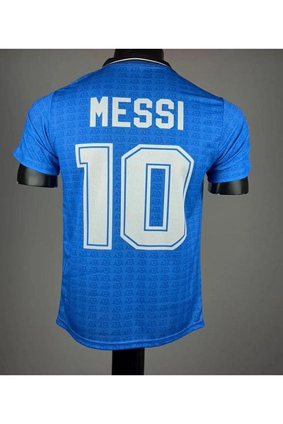 Legent Lady TRIOU ALBASTRU RETRO ARGENTINA MESSI