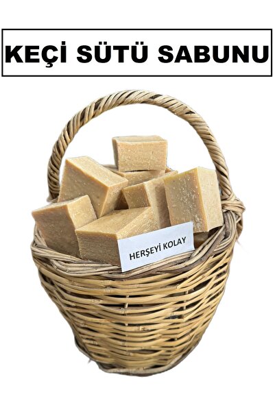 Herşeyi Kolay Keçi Sütü Sabunu Doğal Yapım 1 Kg Keçi Sütlü Sabun