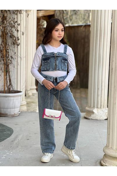 SILA 3 Piece Suit=Pants-Blusher-Long Sleeve Badasi