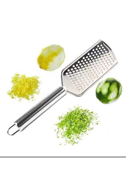 SYN AKSESUAR Paslanamaz Çelik El Rendesi, Limon ve Peynir Rendesi, Profesyone...