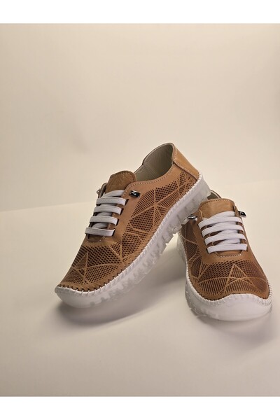 Melinta Shoes Melinta ;Orthopedic Gel Sole Daily Comfortable Genuine Leather Shoes