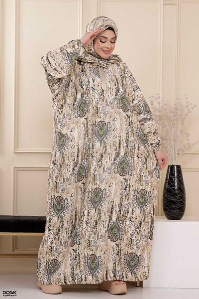 Genrics Generies Viscose Prayer Shawl with Connected Scarf