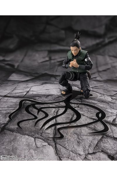 BANDAI Shikamaru: Brillant Strategist Anime Figure - S.H. Figuarts