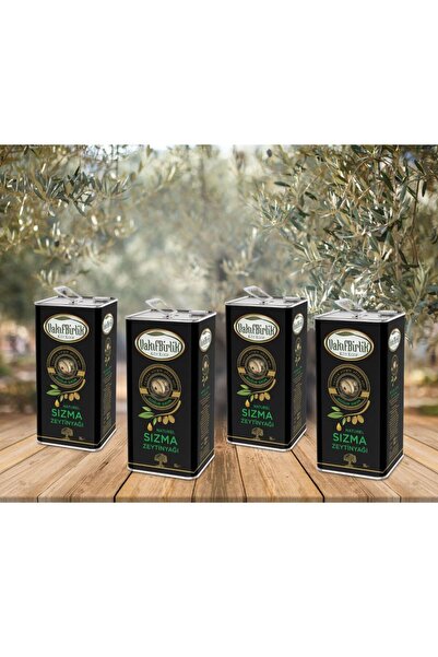 VAKIFBİRLİK ZEYTİNYAĞI KÖY-KOOP 20 Litre Naturel Sızma Zeytinyağı 4x5lt