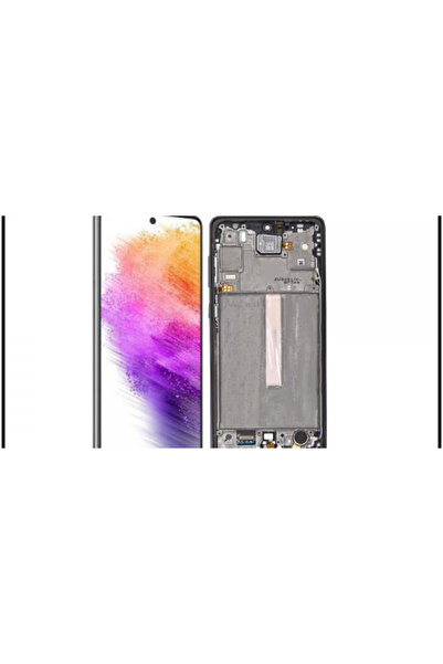 Samsung A73 A736F ÇITALI SERVİS ORJİNALİ TELEFON EKRANI BEYAZ