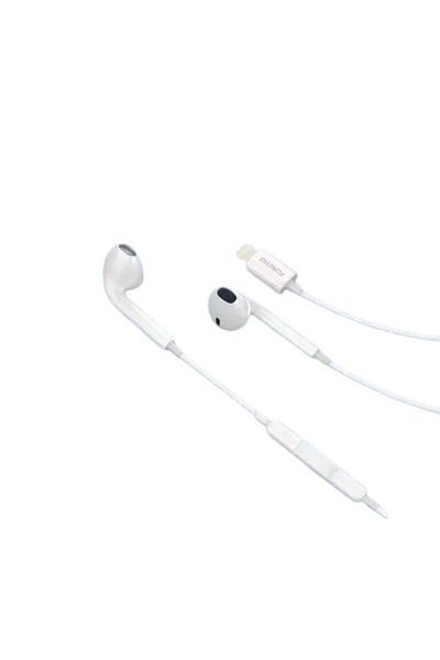Matrix Earphone with Lightning Port - 1.2 Meter - White - MX-40