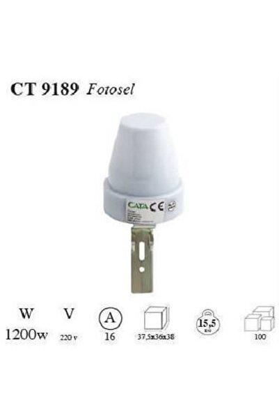 Cata CT-9189 220 VOLT GECE GÜNDÜZ SENSÖRÜ
