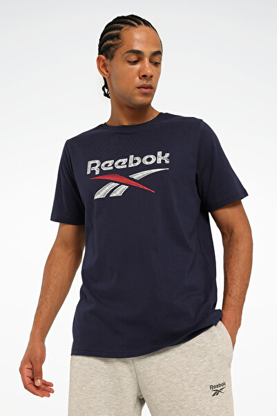 Reebok Ανδρικό κοντομάνικο μπλουζάκι NEW ID REG TEE Navy Blue