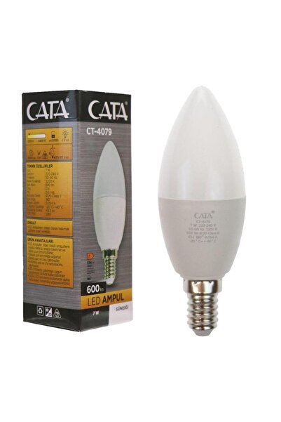 Cata Ct-4079 7 Watt Led Mum Ampul E14 Günışığı