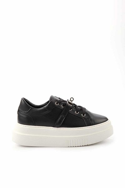 Bambi Women's Black Sneakers K01791071609
